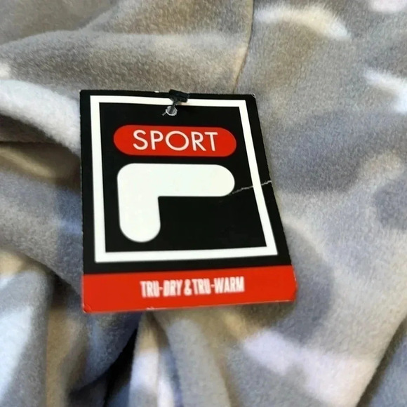 Fila Sport Women’s Camouflage Fleece Hooded Sweatshirt size S NWT - Picture 5 of 6